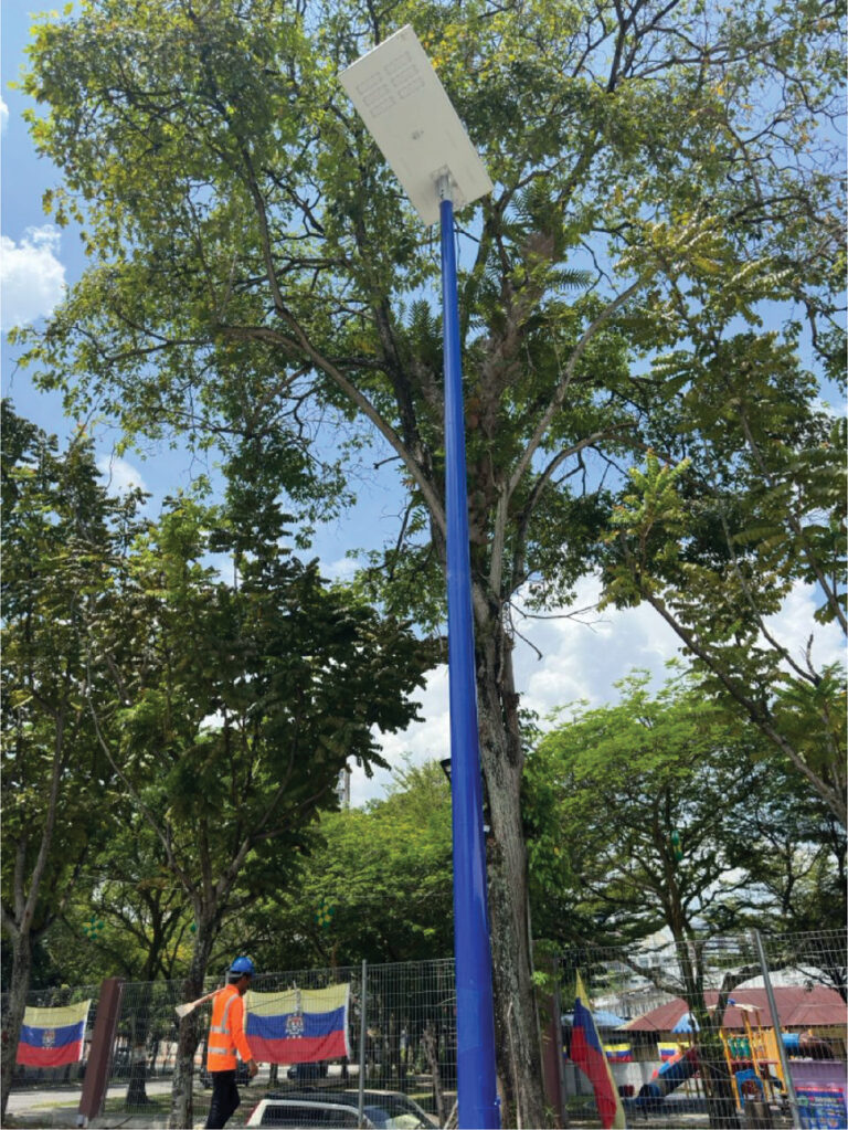 PMW Solar Pole